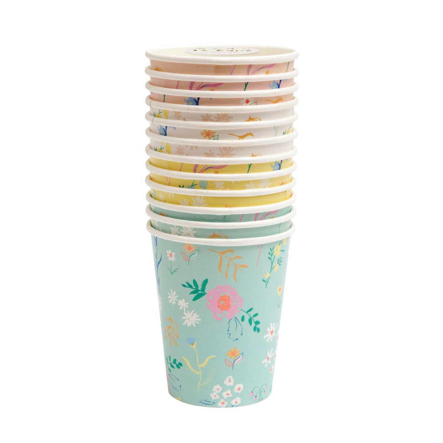 Wildflower Paper Cups