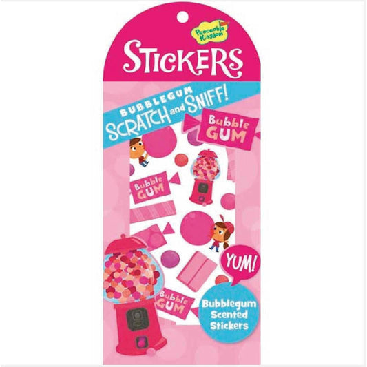 Bubble Gum Scented Stickers