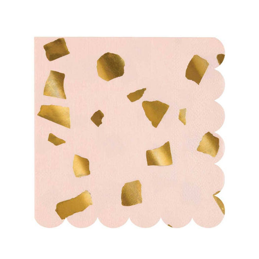 Pink Terrazzo Small Napkins