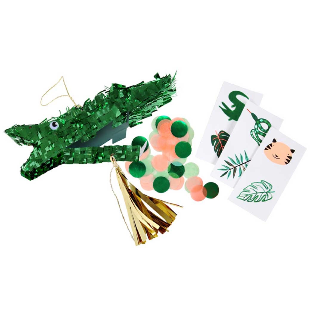 Crocodile Mini Pinata (pack of 3)