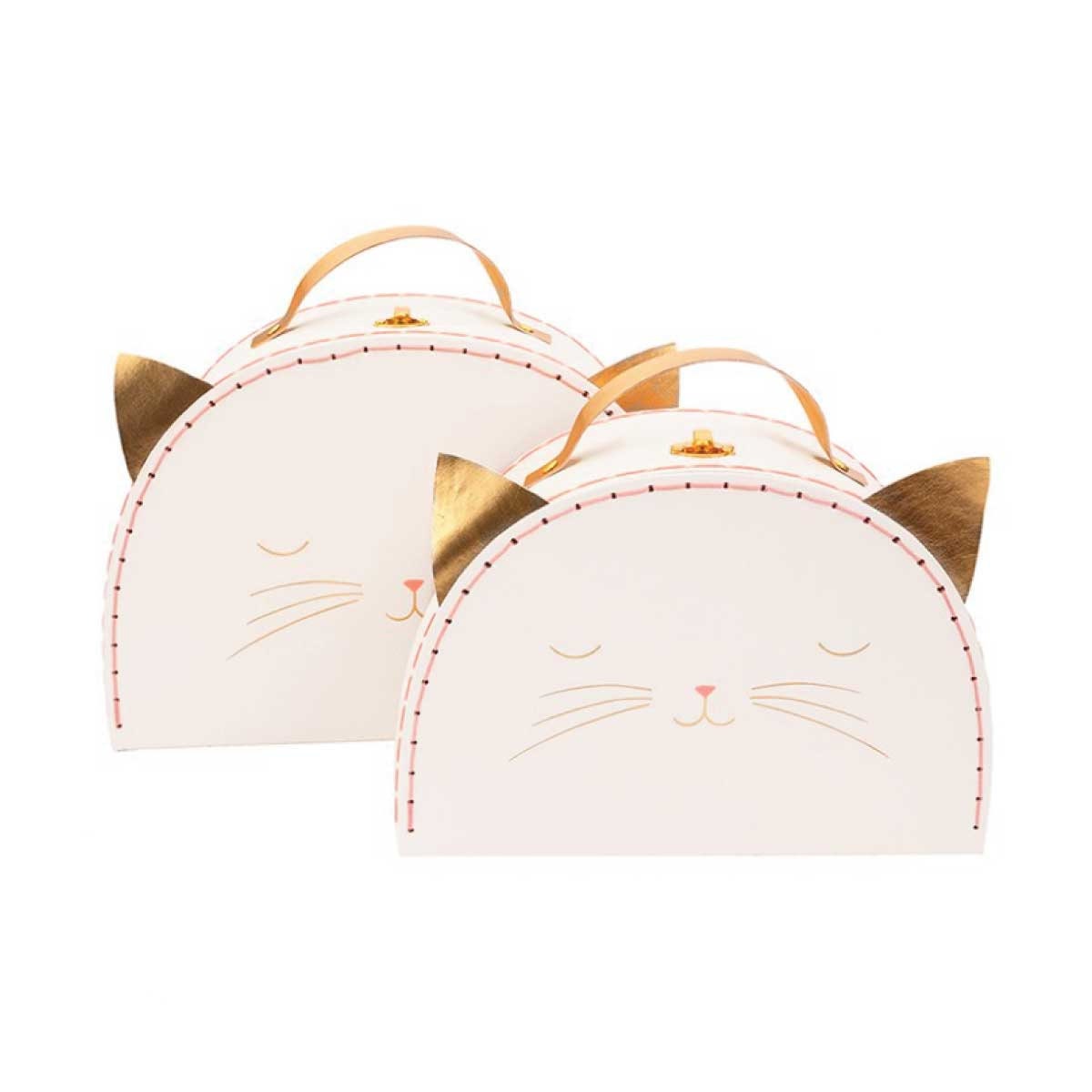 Cat Suitcase Set