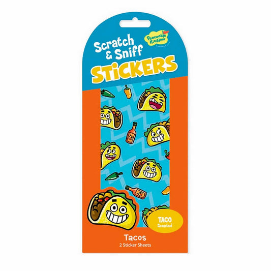 Tacos Scratch and Sniff Stickers