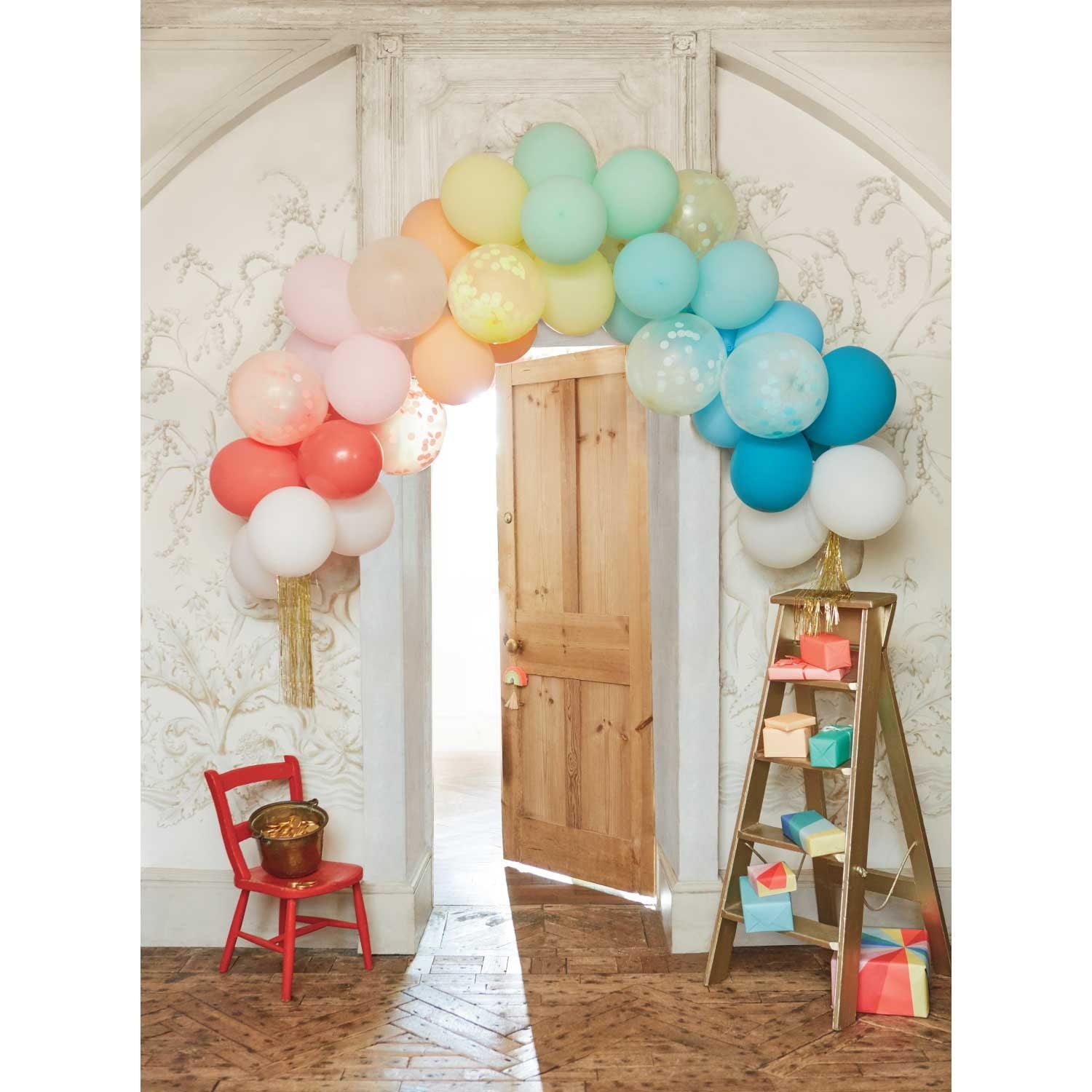 Rainbow Balloon Arch Kit Style