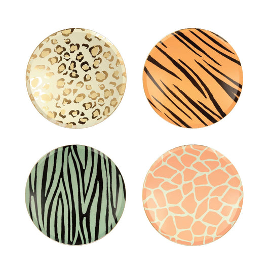 Safari Animal Print Dinner Plate