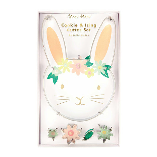 Easter Bunny Cookie Cutter Set