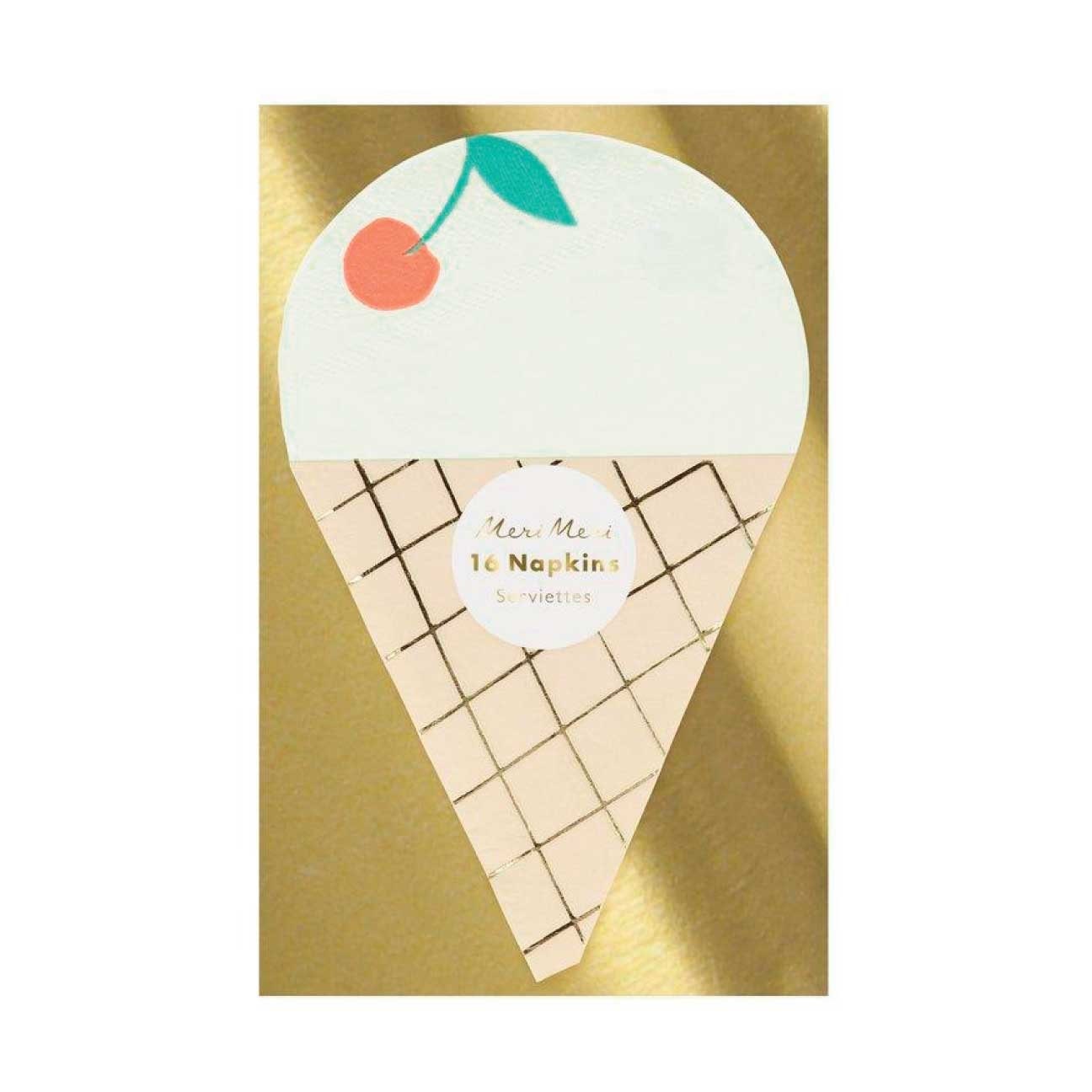 Ice cream Napkin pkg