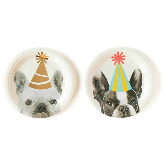 Party Animals Dog Paper Plates