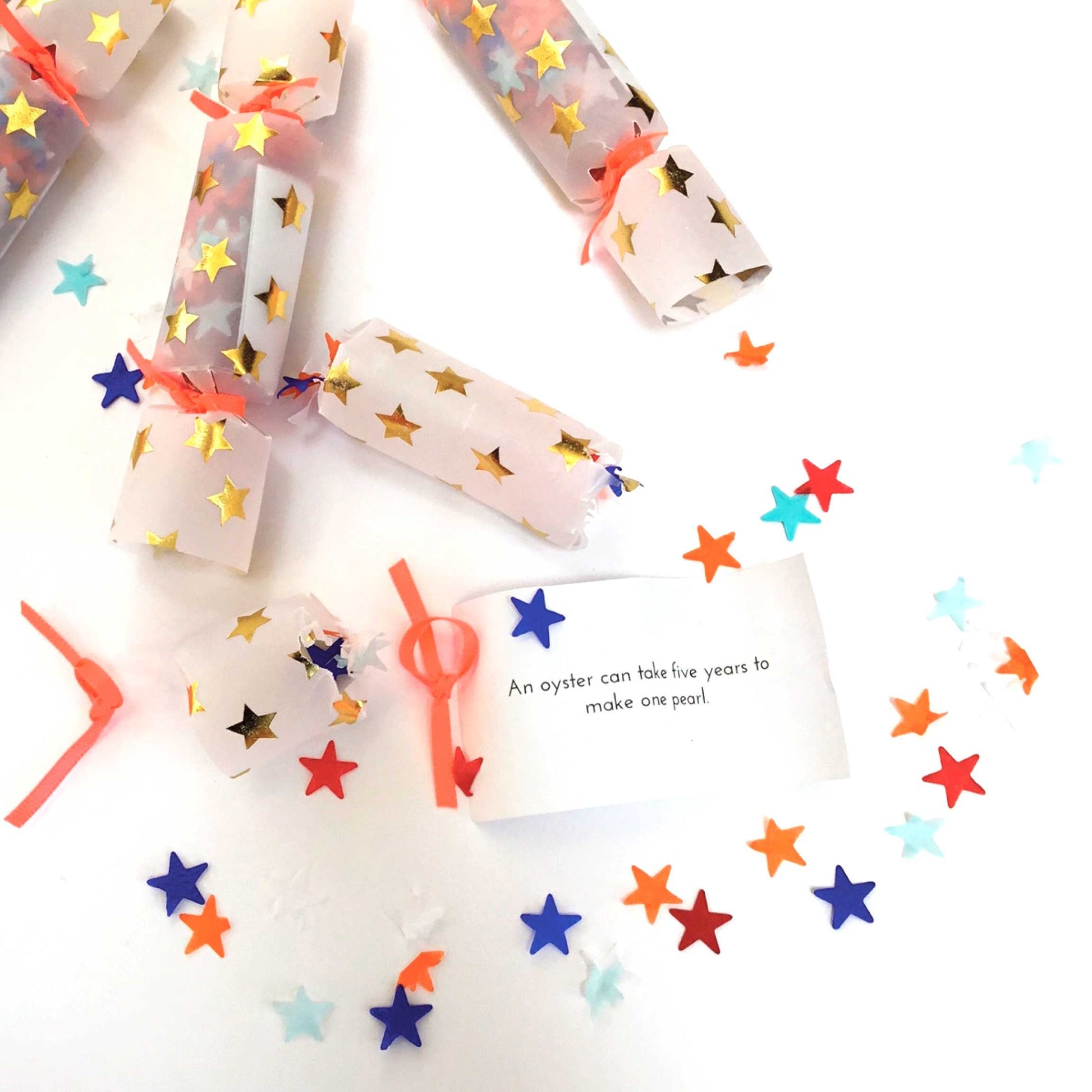 Fortune and Confetti Crackers