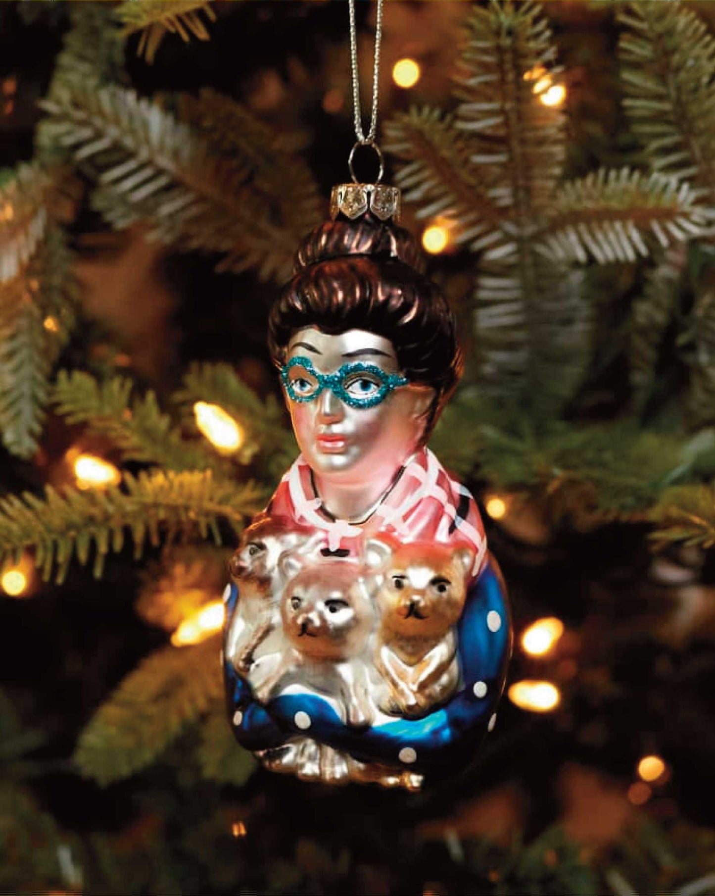 Crazy Cat Lady Christmas Decoration