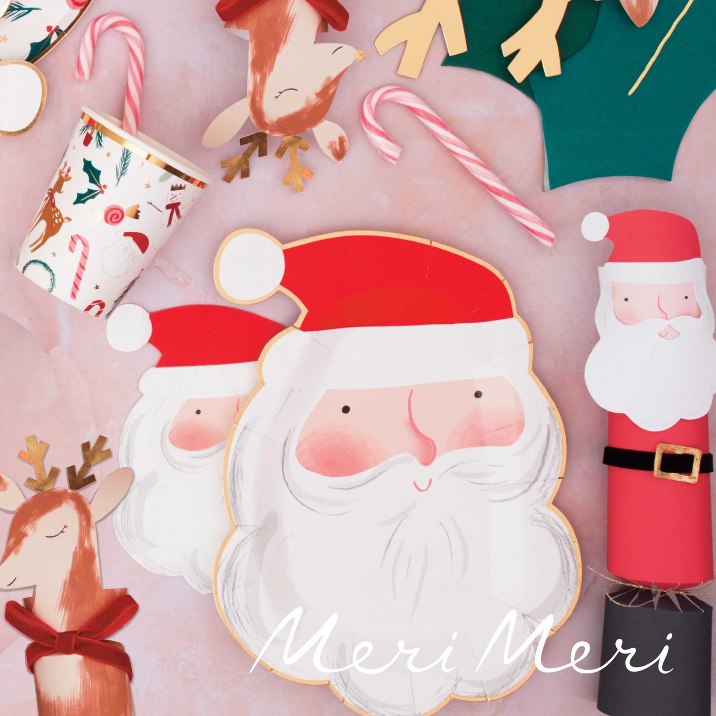 Jolly Santa Napkins