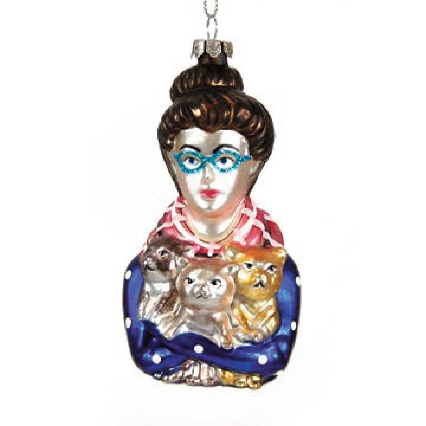 Crazy Cat Lady Christmas Decoration