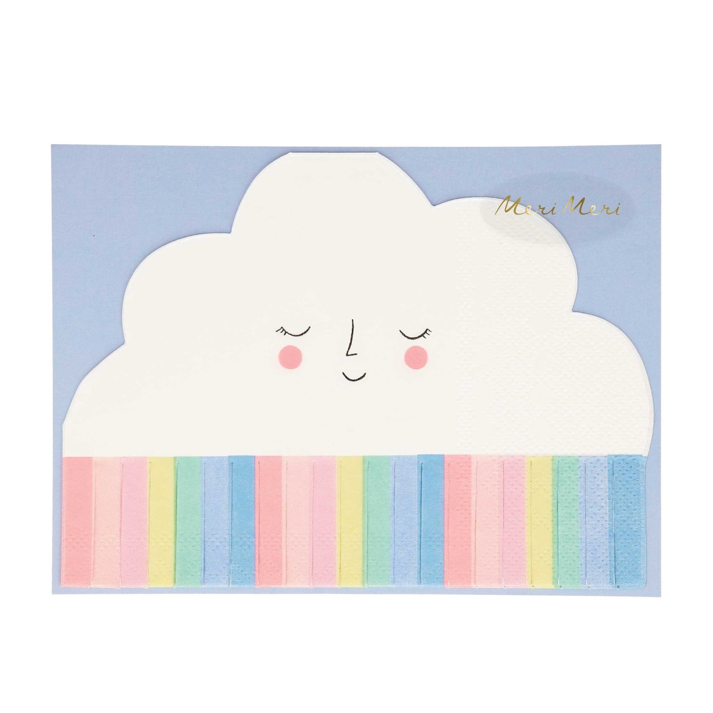 Rainbow Sun Cloud Napkins Pkg