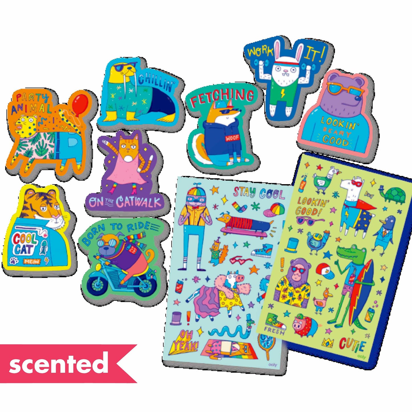 Dressed to Impress Scented Stickers