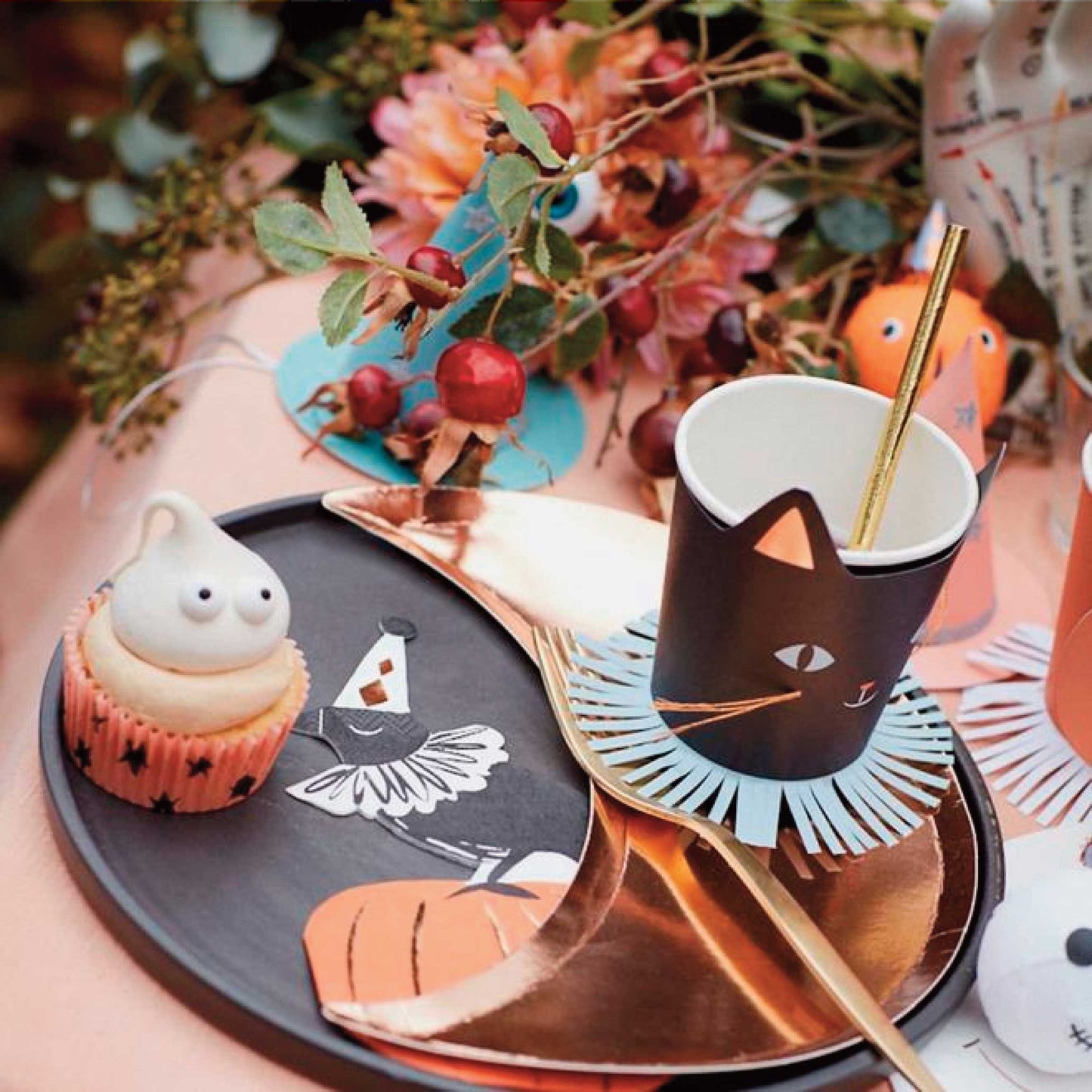 Pastel Halloween Cupcake Kit