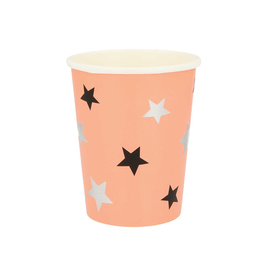 Pastel Halloween Star Paper Cups