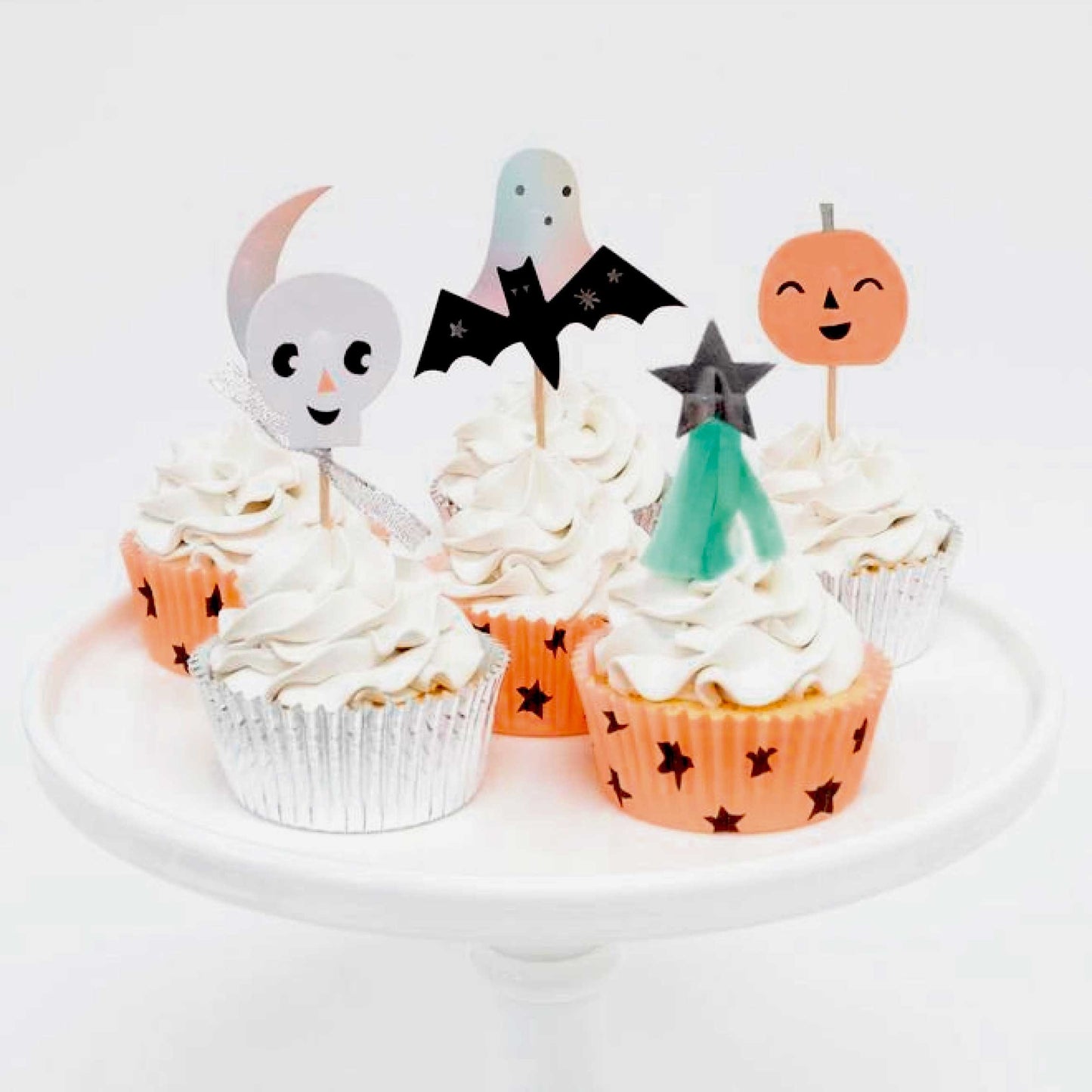 Pastel Halloween Cupcake Kit
