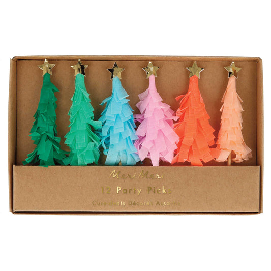 Rainbow Fringe Tree Picks