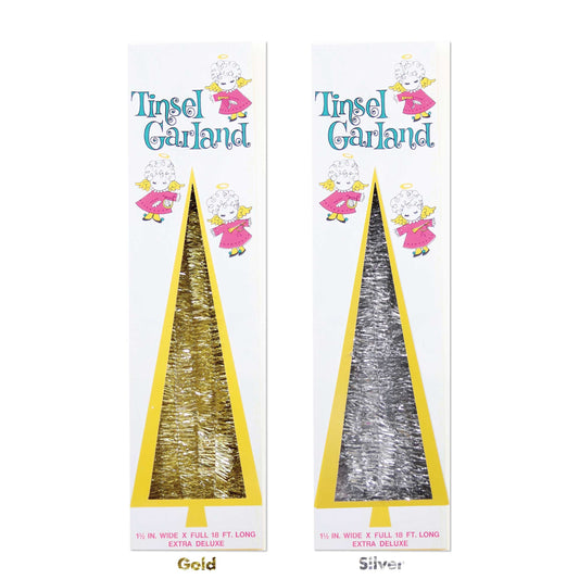 Wired Tinsel Garland