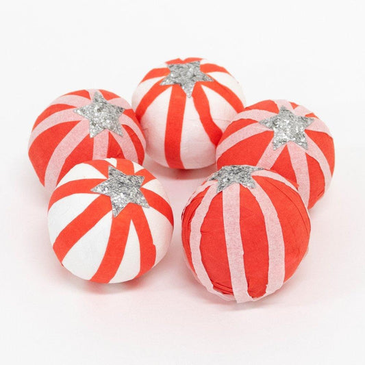 Peppermint Candy Surprise Balls x6