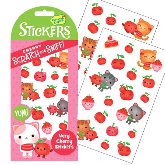 Very Cherry Scratch and Sniff Stickers