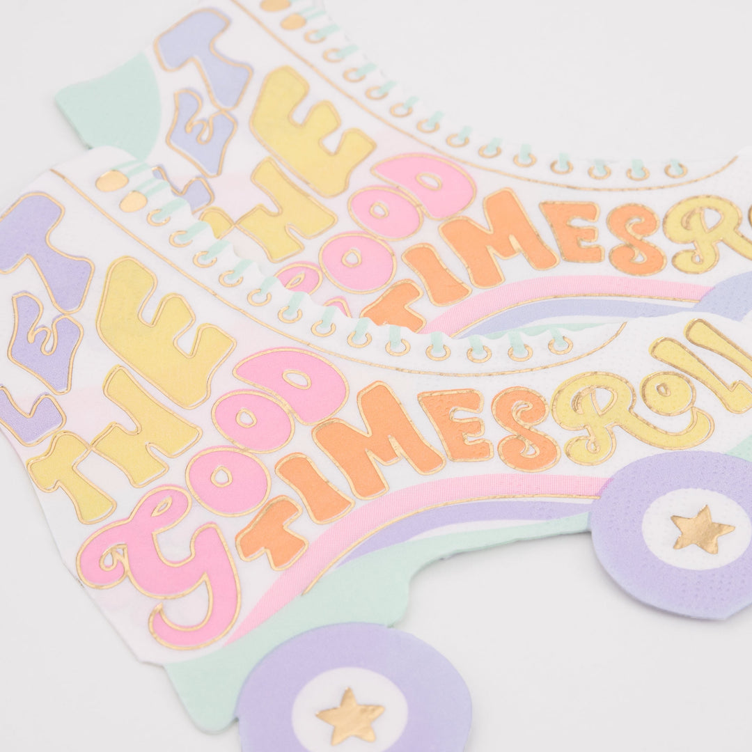 Roller Skate Napkins