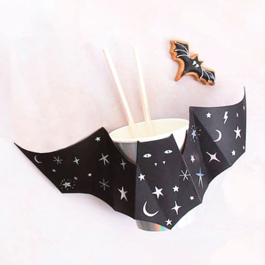 Sparkle Bat Paper Cups