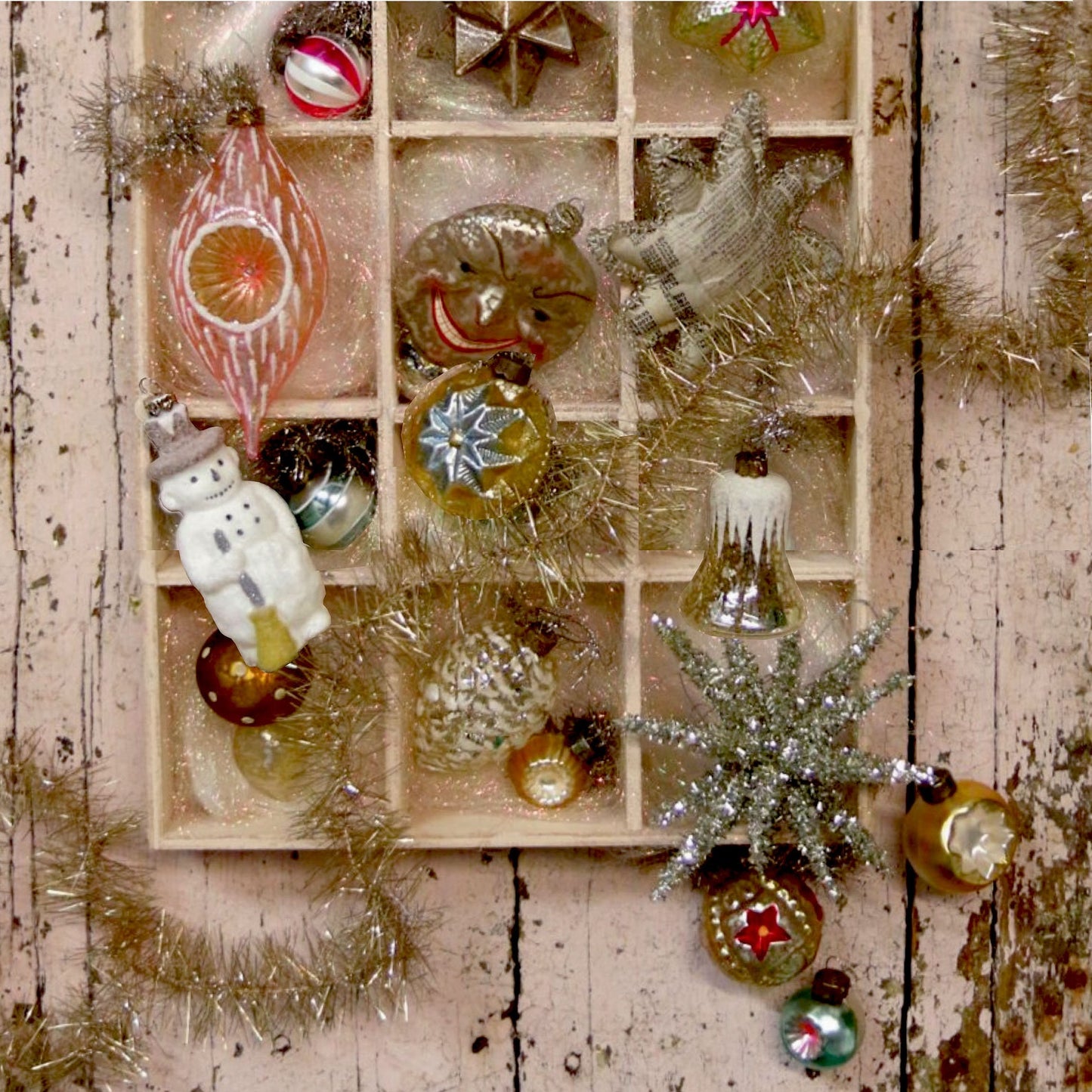 Wired Tinsel Garland